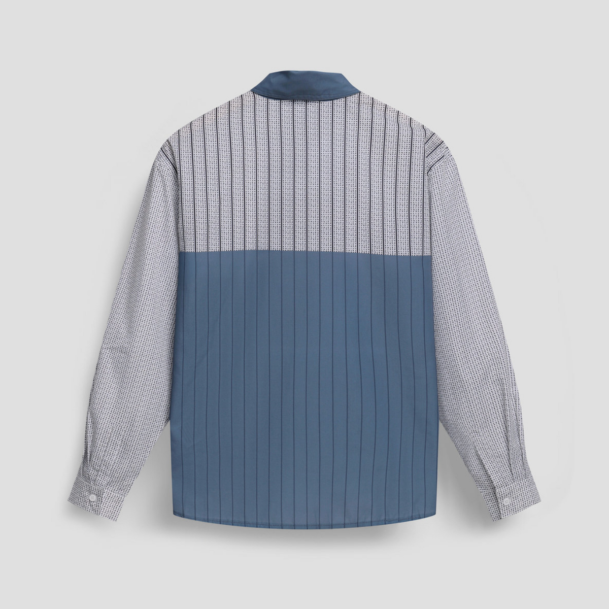 Printed Boxy LS Shirt