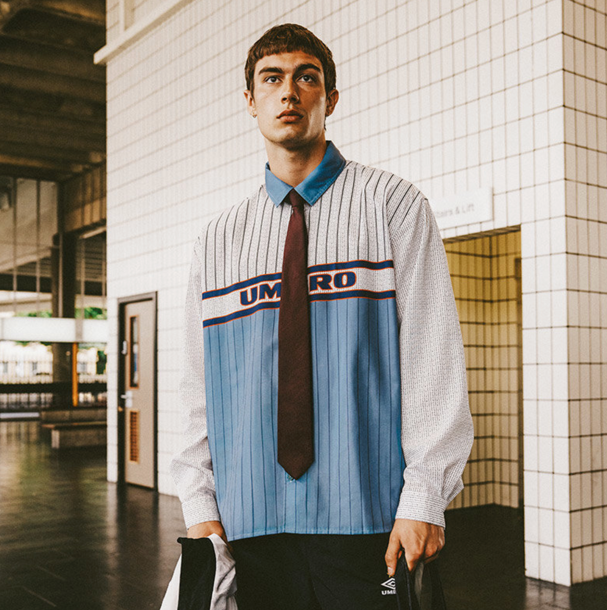 Printed Boxy LS Shirt