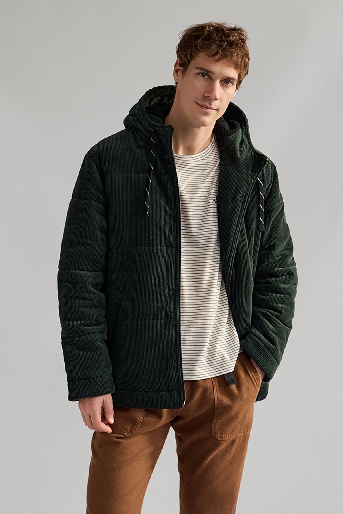 Rush Corduroy Jacket - Dark Green