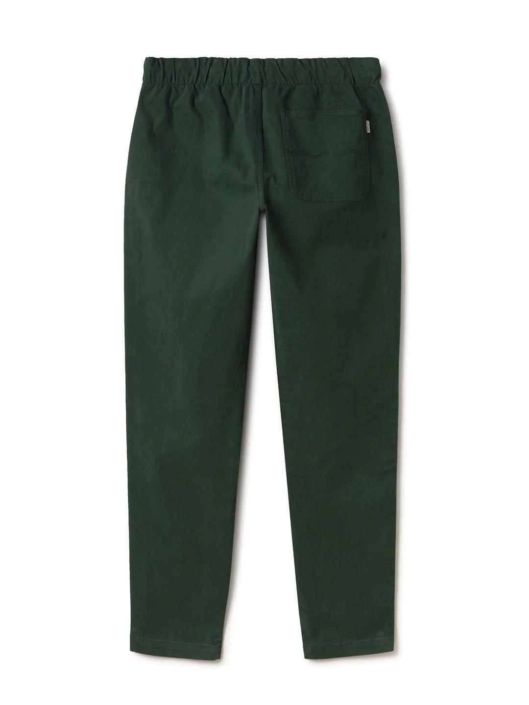 Kuhn Brushed Cotton Trouser - Dark Green